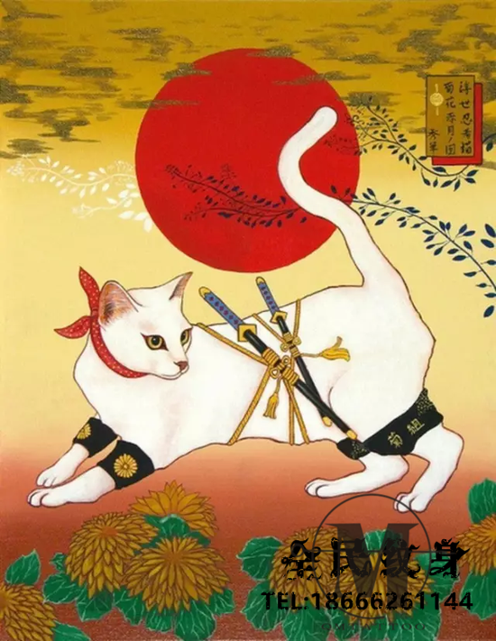 纹身,画家,猫 . 当一个纹身师和一个画家碰上猫奴 他们怎么办